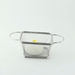 Mini cestello per friggitrice in metallo con doppio manico - 17 cm x 8,5 cm x 6 cm - 6 unità