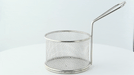 Mini cestello per friggitrice rotondo in metallo - Ø 10 cm - H 7 cm - 6 unità