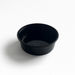 Insalatiera rotonda "Buckaty" in PP iniettato nero - 600 ml - Ø 14,5 cm - H 4,9 cm - 500 unità