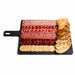 Tagliere rettangolare nero in fibra di legno - 34,3 cm x 19 cm x 0,6 cm - 6 unità