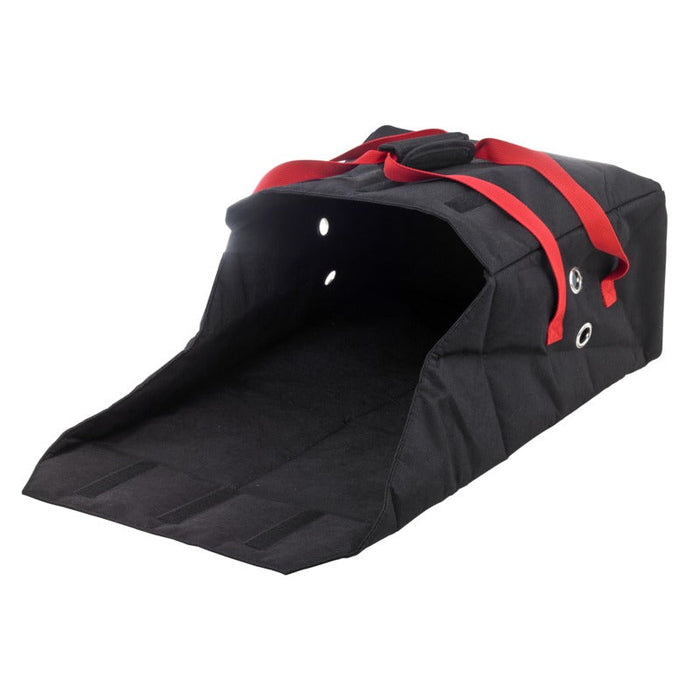 Borsa isotermica per pizza nera - 37 cm x 35 cm x 15 cm - 5 unità
