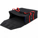 Borsa isotermica per pizza nera - 42 cm x 42 cm x 15 cm - 5 unità