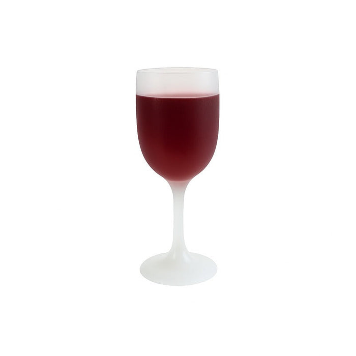 Calice da vino Cupoly in plastica PP riutilizzabile - 150 ml - Ø 6 cm - H 15,5 cm - 12 unità