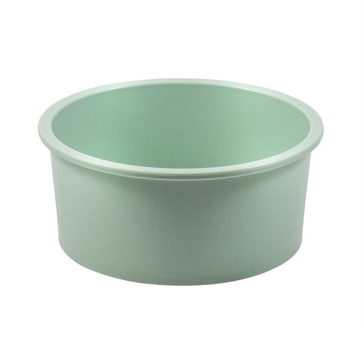 Ciotola rotonda riutilizzabile in plastica RPET verde acqua "Phoenix" - 470 ml - Ø 12,6 cm - H 5,5 cm - 24 unità