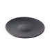Piatto rotondo nero riutilizzabile "Black Phoenix" - Ø 25,8 cm - 12 unità