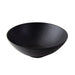 Ciotola rotonda nera riutilizzabile "Black Phoenix" - 1800 ml - Ø 23,6 cm - H 8,8 cm - 12 unità