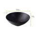 Ciotola rotonda nera riutilizzabile "Black Phoenix" - 1800 ml - Ø 23,6 cm - H 8,8 cm - 12 unità - dimensions