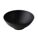 Ciotola rotonda nera riutilizzabile "Black Phoenix" - 500 ml - Ø 15,6 cm - H 6,25 cm - 12 unità