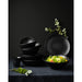 Piatto fondo rotondo nero riutilizzabile "Black Phoenix" - 950 ml - Ø 22,75 cm - 12 unità