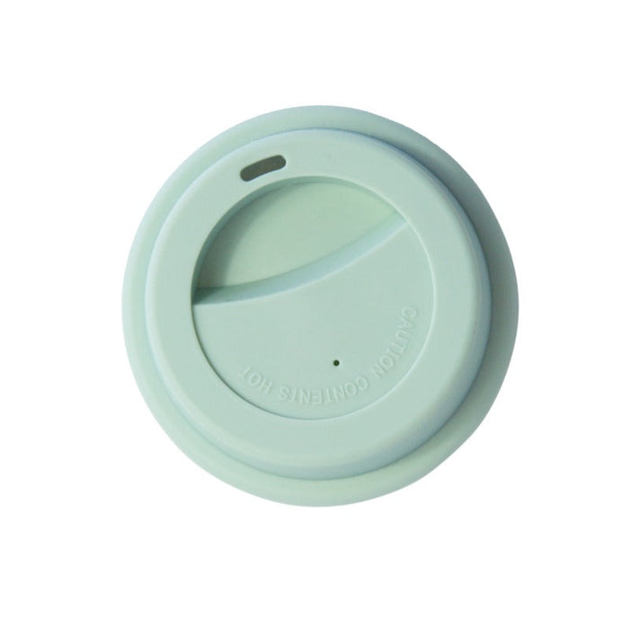 Coperchio in silicone verde acqua riutilizzabile "Phoenix" - Ø 8,2 cm - 48 unità