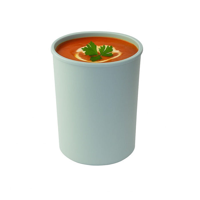Contenitore per zuppa "Phoenix" verde acqua riutilizzabile - 800 ml - Ø 10,5 cm - H 13 cm - 24 unità