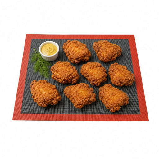 Tappetino da forno in silicone - 30 cm x 40 cm - 5 unità - Rif. 294SILCRISP3040