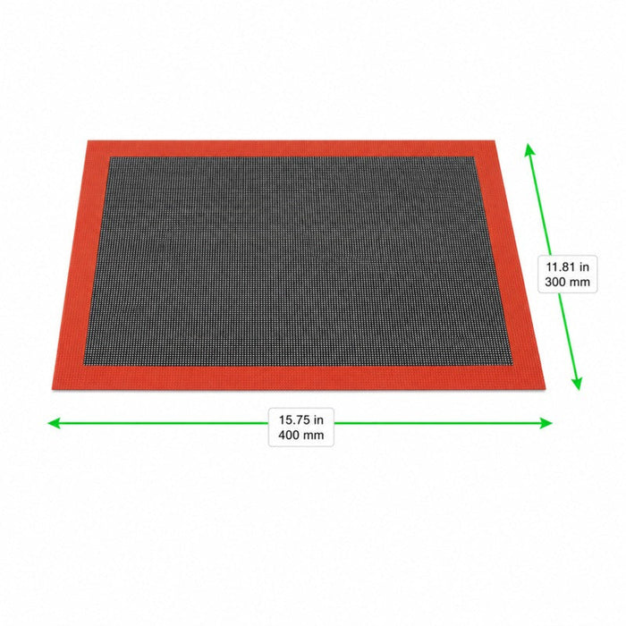 Tappetino da forno in silicone - 30 cm x 40 cm - 5 unità - Rif. 294SILCRISP3040 - dimensions