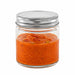 Barattolo in vetro rotondo con tappo in alluminio - 180 ml - Ø 7 cm - H 7,5 cm - 20 unità