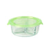 Ciotola rotonda a scomparti in vetro borosilicato con coperchio in plastica PP "CookShow" - 930 ml - Ø 17,2 cm - H 7,6 cm - 18 unità