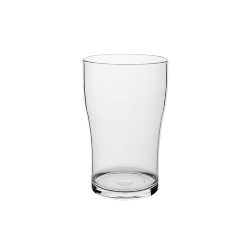 Bicchiere da birra Cupoly in plastica PP riutilizzabile - 640 ml - Ø 8,8 cm - H 15,6 cm - 18 unità