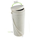 Bottiglia Huskly con coperchio riutilizzabile in composito beige - 310 ml - Ø 7 cm - H 16,5 cm - 40 unità - dimensions