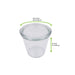 Vasetto in vetro "Weck" con coperchio in vetro - 850 ml - Ø 11 cm - H 15 cm - 6 unità - dimensions