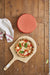 Pala per pizza in legno - 55,9 cm x 30 cm x 1,2 cm - 2 unità