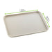 Vassoio riutilizzabile in composito beige "Huskly" - 31 cm x 22,6 cm x 1,6 cm - 30 unità - dimensions