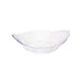 Contenitore finger food in plastica PS trasparente «Inda» - 30 ml - 8,3 cm x 6,5 cm x 2 cm - 600 unità