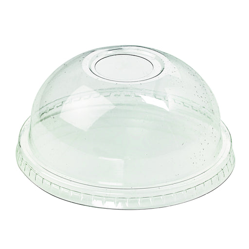 Coperchio a cupola in PET trasparente con foro - Ø 9,6 cm - H 4 cm - Compatibile con 210GKP551, 210GKP651, 210GKTP390, 210POC270N - 1000 unità