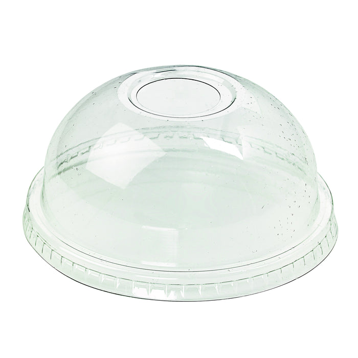 Coperchio a cupola in PET trasparente con foro - Ø 9,6 cm - H 4 cm - Compatibile con 210GKP551, 210GKP651, 210GKTP390, 210POC270N - 1000 unità