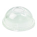Coperchio a cupola in PET trasparente con foro - Ø 9,6 cm - H 4 cm - Compatibile con 210GKP551, 210GKP651, 210GKTP390, 210POC270N - 1000 unità