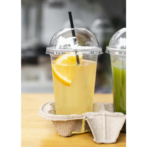 Bicchiere in PLA trasparente - 200 ml - Ø 7,6 cm - H 8 cm - 2000 unità