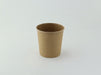 Contenitore in cartone kraft marrone per caldo e freddo - 490 ml - Ø 9,7 cm - H 9,8 cm - 500 unità