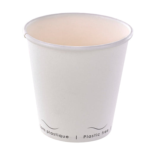 Bicchiere in cartone bianco senza plastica "Eden" - 300 ml - Ø 9 cm - H 8,6 cm - 1000 unità