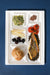 Vassoio pasto bianco in polpa di cellulosa a 3 scomparti - 40 cm x 28 cm x 2,8 cm - 100 unità