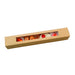 Scatola portapranzo lunga a astuccio in cartone marrone con finestra - 60 cm x 9 cm x 9 cm - 50 unità