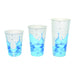 Bicchiere in cartone per bevande fredde con decoro "Splash" - 450 ml - Ø 9 cm - H 13,3 cm - 1000 unità