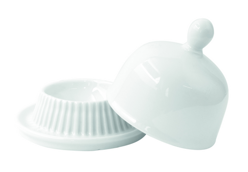 Mini cloche in porcellana bianca - Ø 9 cm - H 8 cm - 24 unità