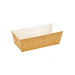 Stampo da forno rettangolare in cartone microflute - 15,9 cm x 8 cm x 5 cm - 340 unità