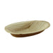 Coppetta in foglia di palma a forma di uovo - 50 ml - 9 cm x 6 cm x 1,5 cm - 100 unità