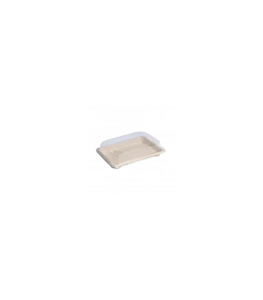 Coperchio in PET trasparente - 22,5 cm x 17 cm x 2,7 cm - Compatibile con 210APUTR22BR, 210APUTR22LM - 500 unità