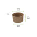 Contenitore in cartone kraft marrone per caldo e freddo - 75 ml - Ø 6,1 cm - H 4 cm - 1000 unità