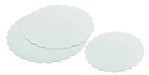 Disco smerlato in cartone bianco - Ø 29 cm - 250 unità